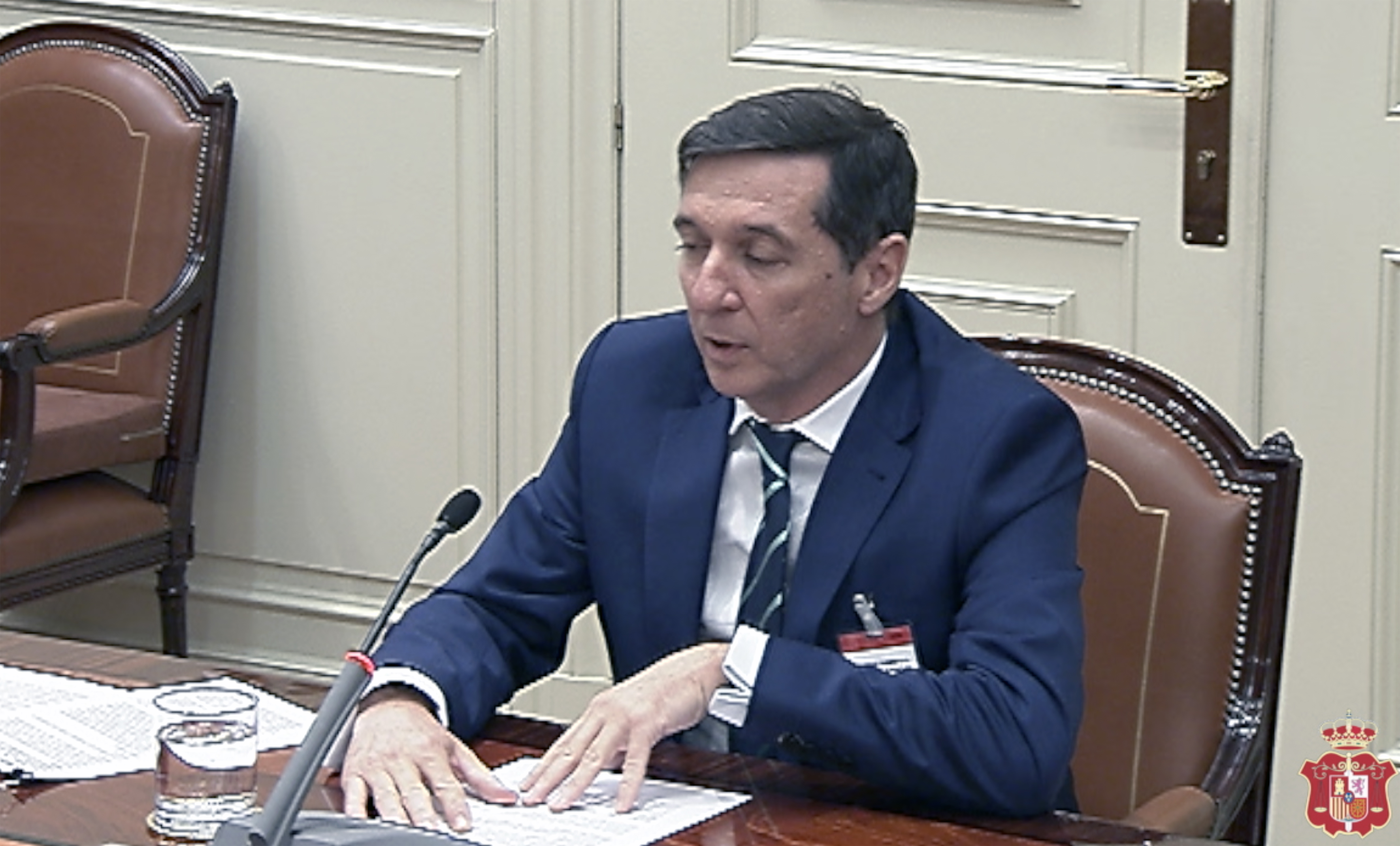El magistrado Juan Ramón Brigidano Martínez